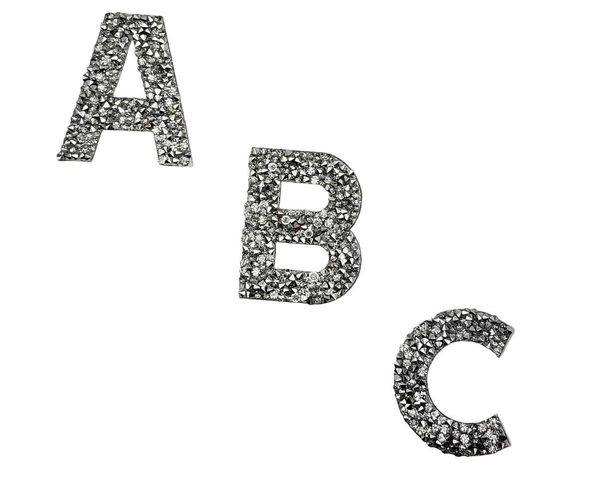 Hotfix Rhinestone Letters