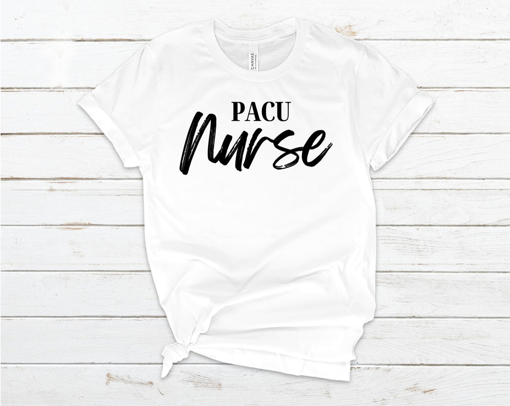 Script PACU nurse tee