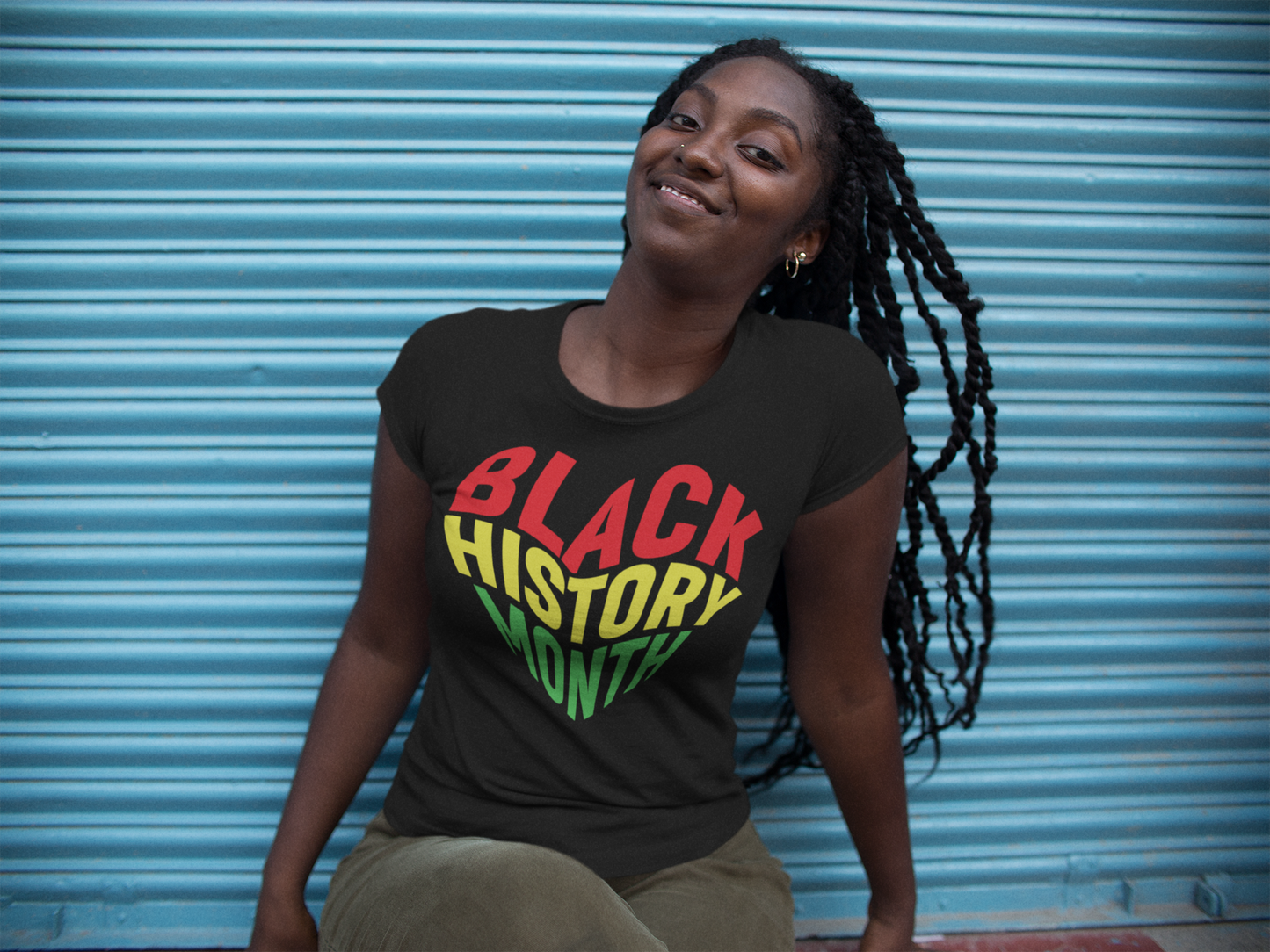 Black History Month Heart Tee