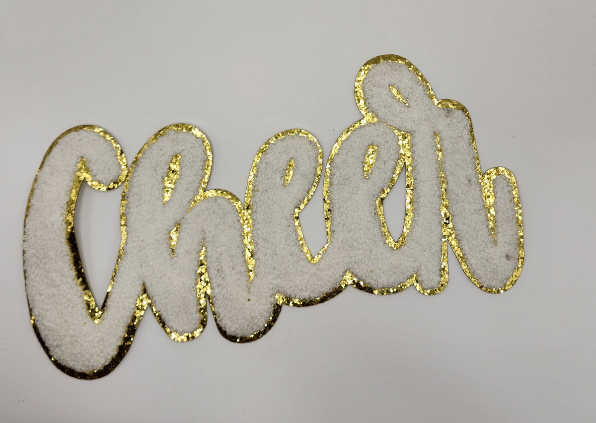 Cheer chenille patch