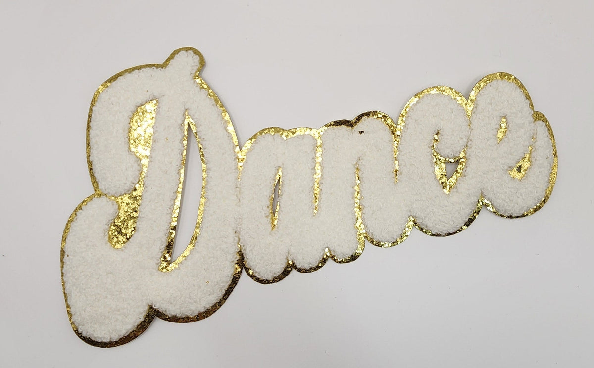 Dance chenille patch