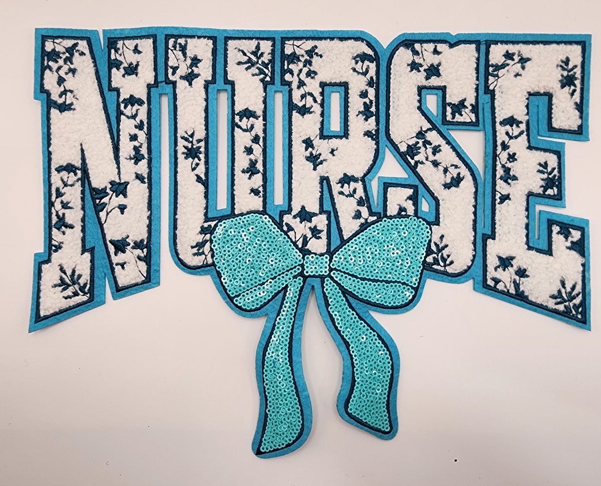 NURSE chenille patch