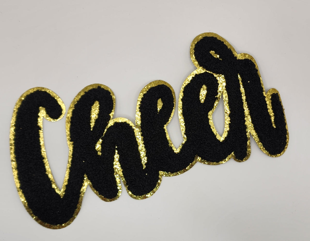 Cheer chenille patch