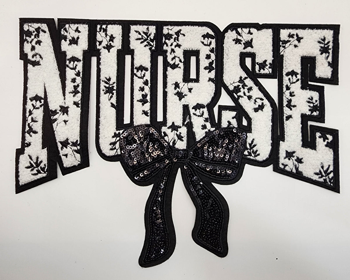 NURSE chenille patch