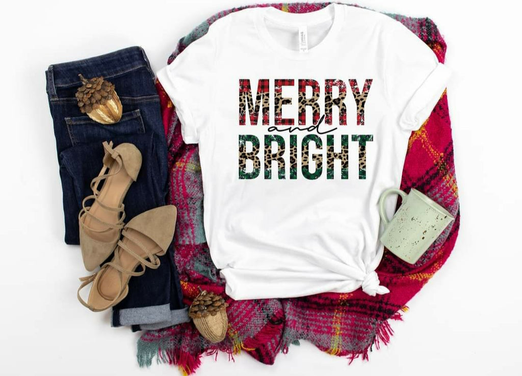 Merry and Bright Tee