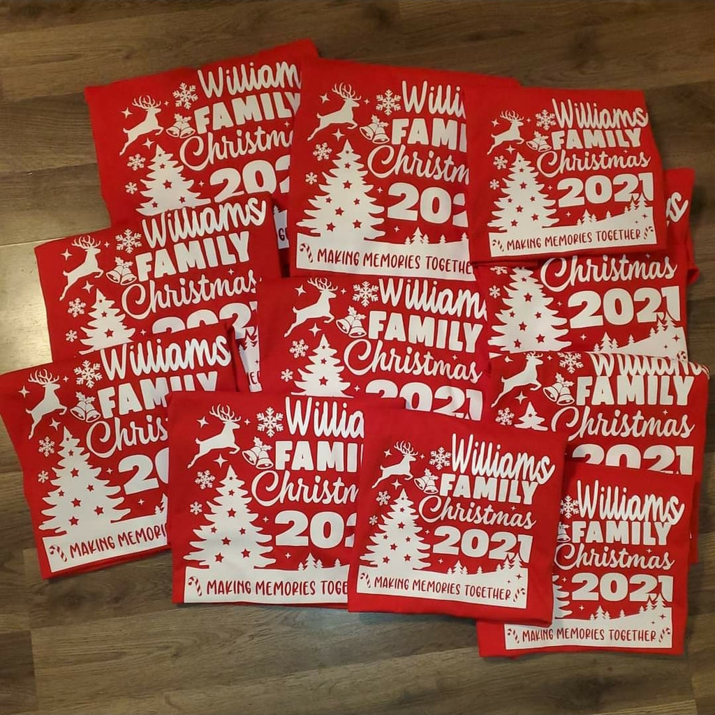 Personalized Christmas Tee